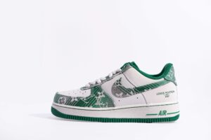 Louis Vuition x Nike Dunk Low Camouflage Green